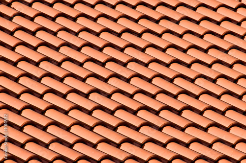 tiled roof top