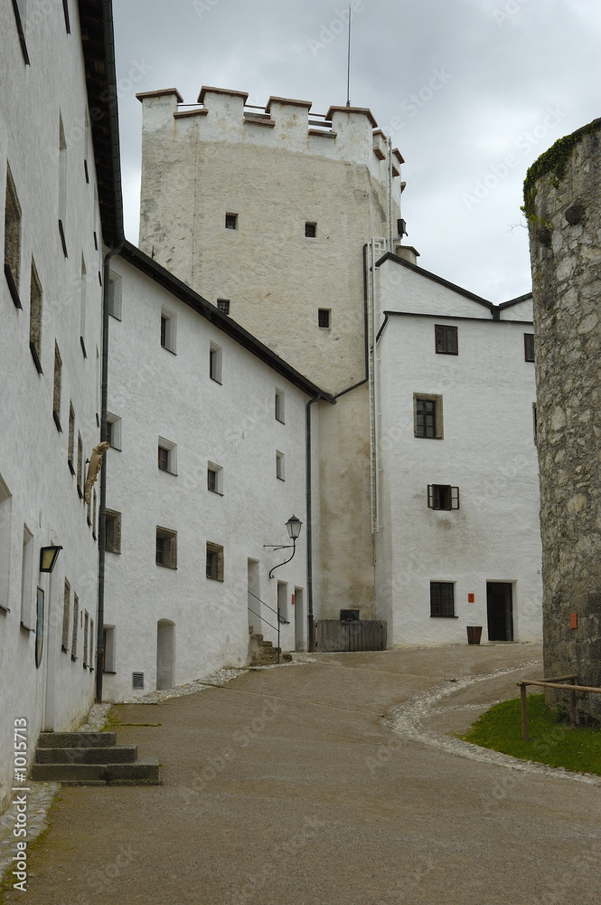 view of salzburg castel (austria)