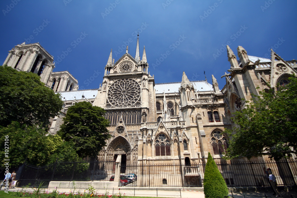 Obraz premium paris cathedral