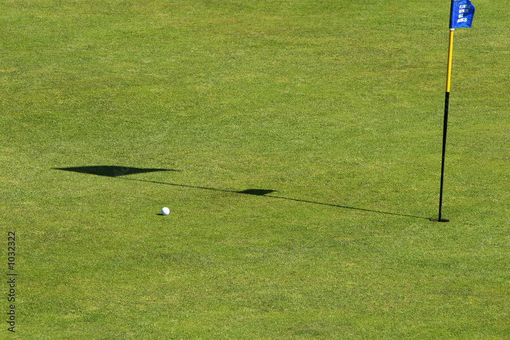 Obraz premium putt the hole