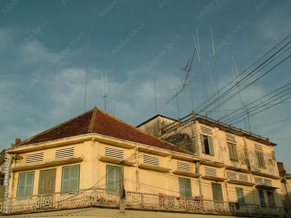 immeuble, cambodge immeuble, cambodge