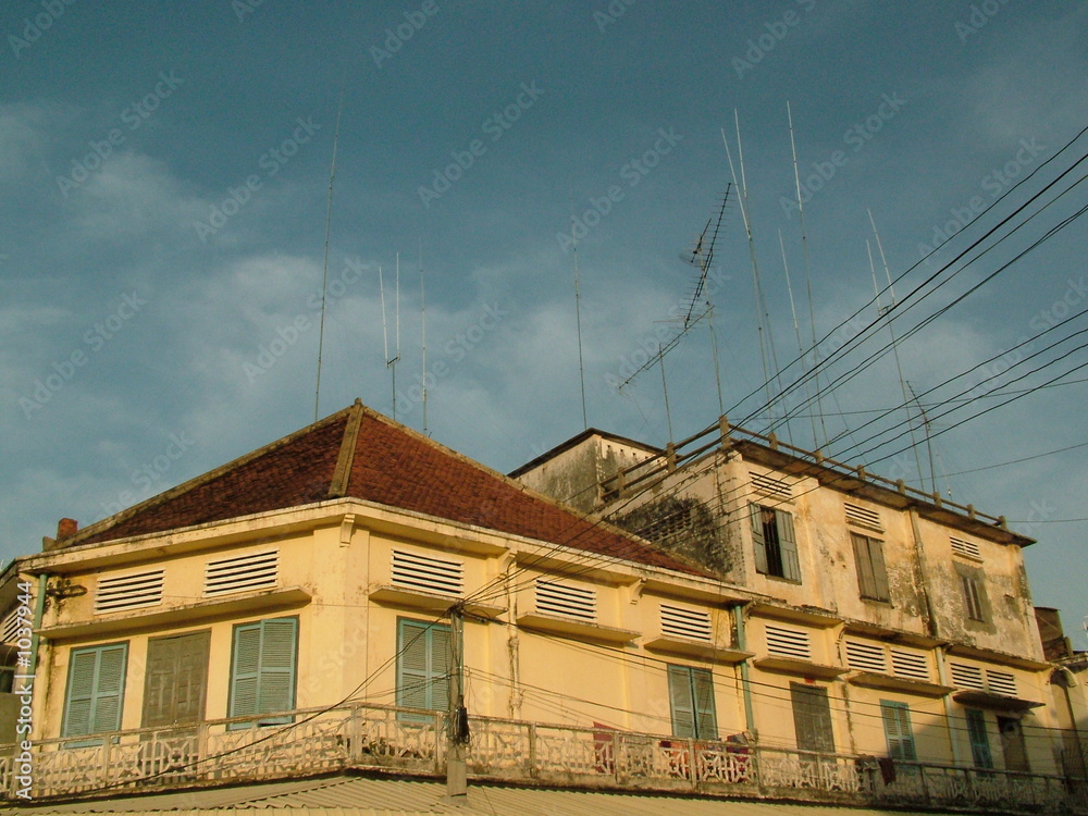 immeuble, cambodge