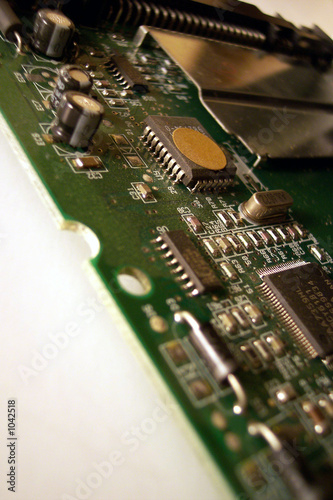 chips of cd rom photo
