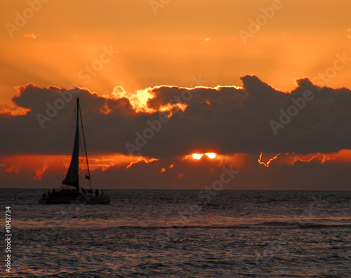 sunset sail