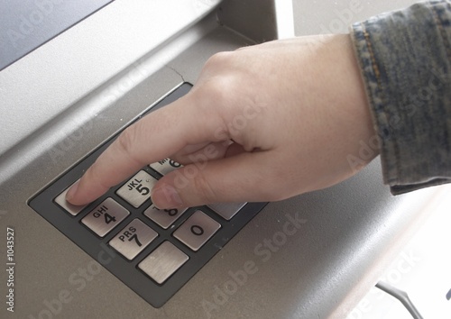 atm hand