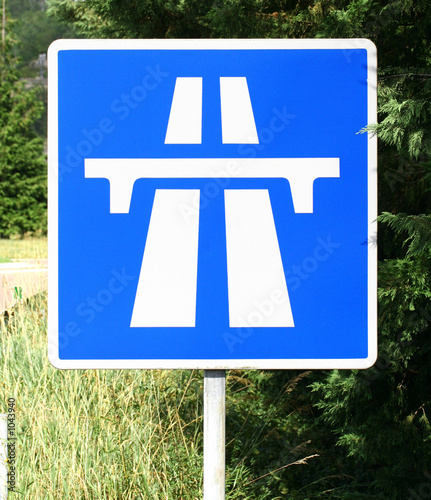 panneau autoroute