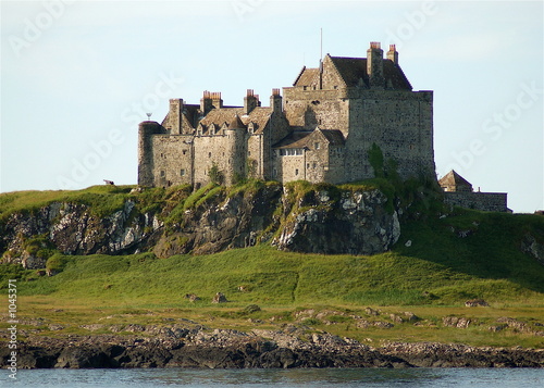 Obraz na plátně duart castle, isle of mull - clan maclean-scotland