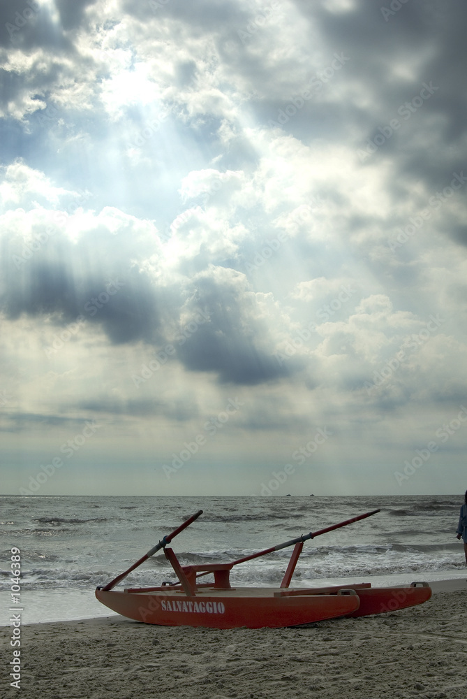 Obraz premium rescue boat