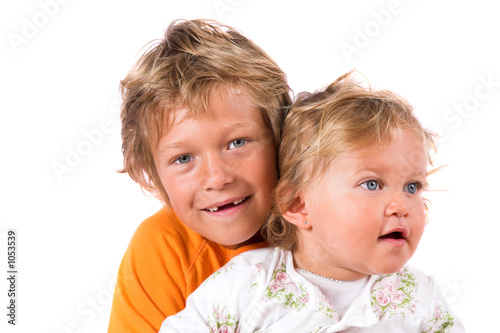 brother and sister photo