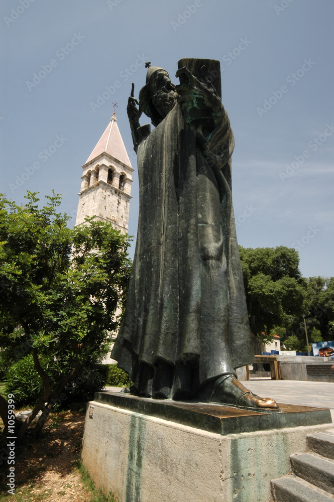 Obraz premium statue split croatia