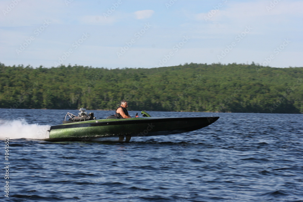 Obraz premium fast boat