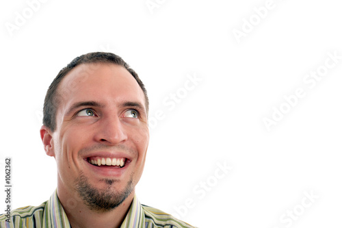 smiling man
