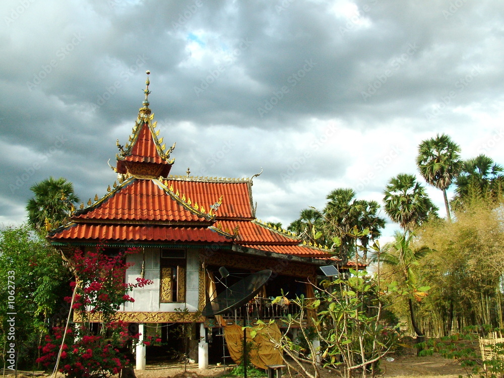 temple, laos