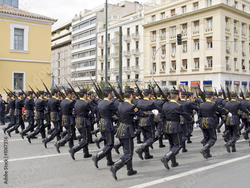 army officer school parade
