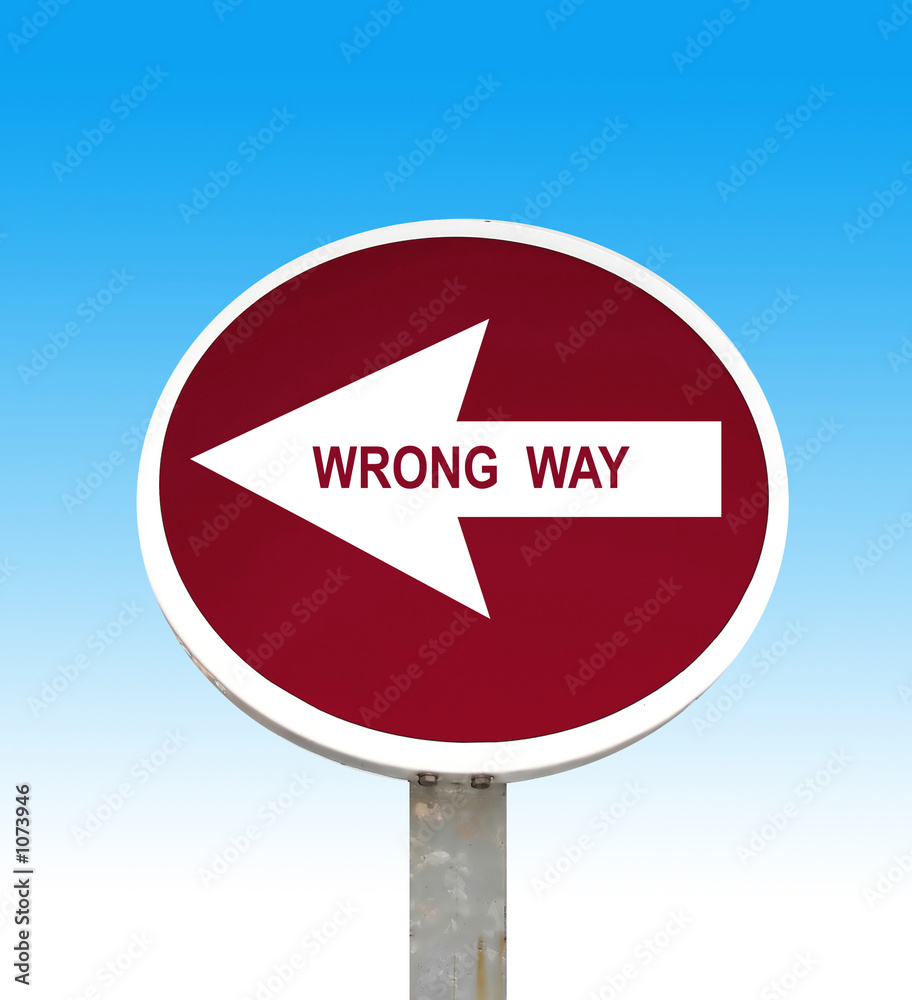 Fototapeta premium camino equivovado