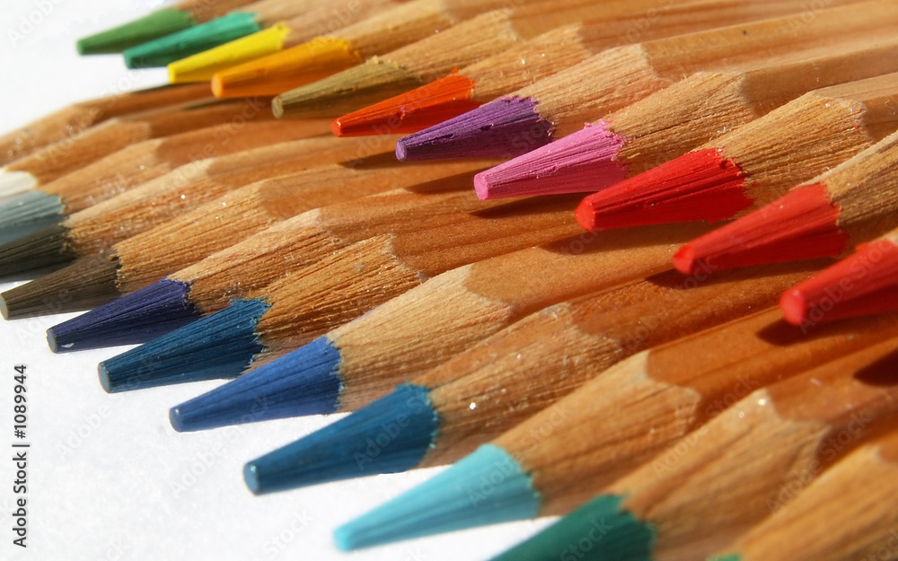 Fototapeta premium colored pencils