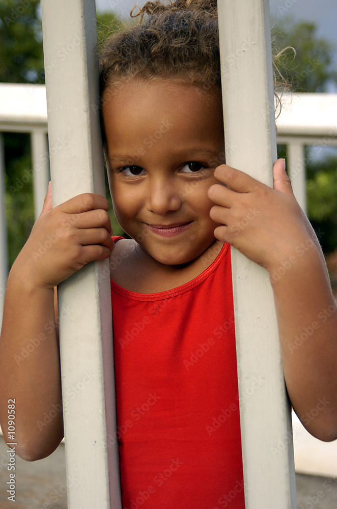 Fototapeta premium cute girl