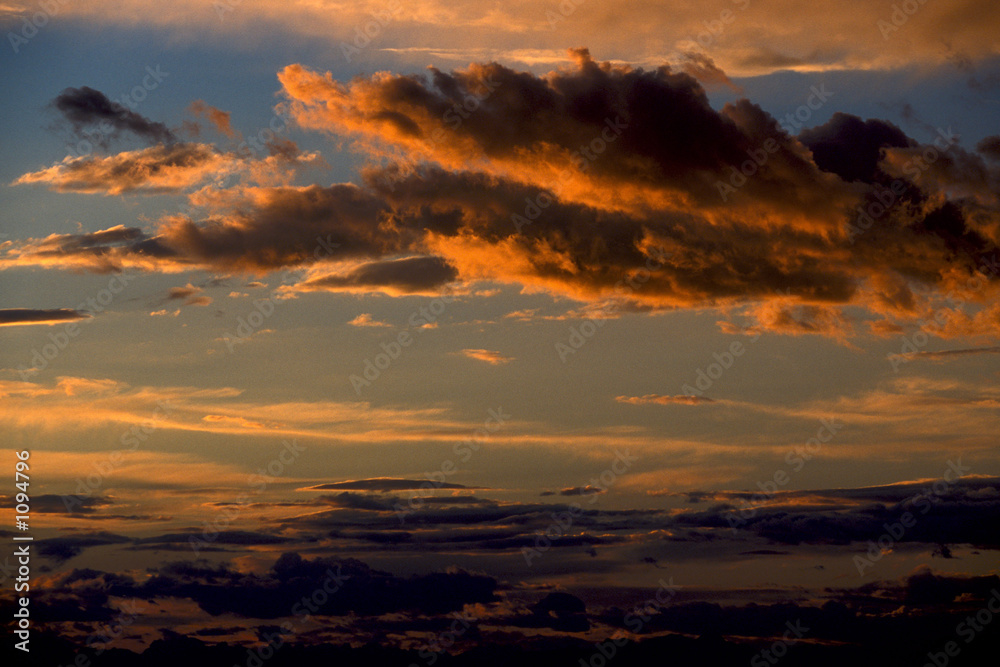 Fototapeta premium orange sky