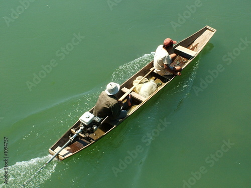 bateau, laos