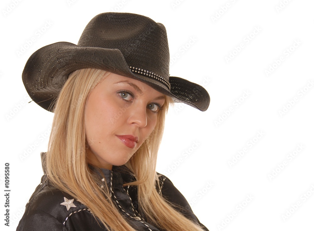 portrait of a cowgirl portrait of a cowgirl