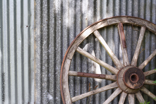 roue en bois