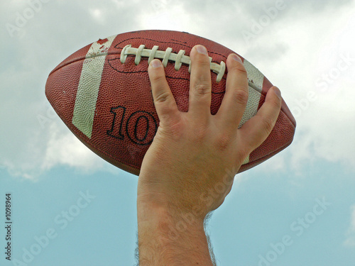 passing a football