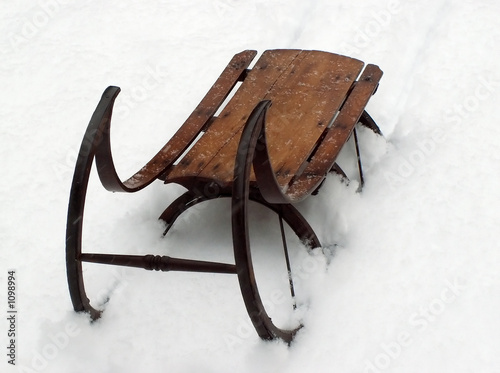 vintage sled