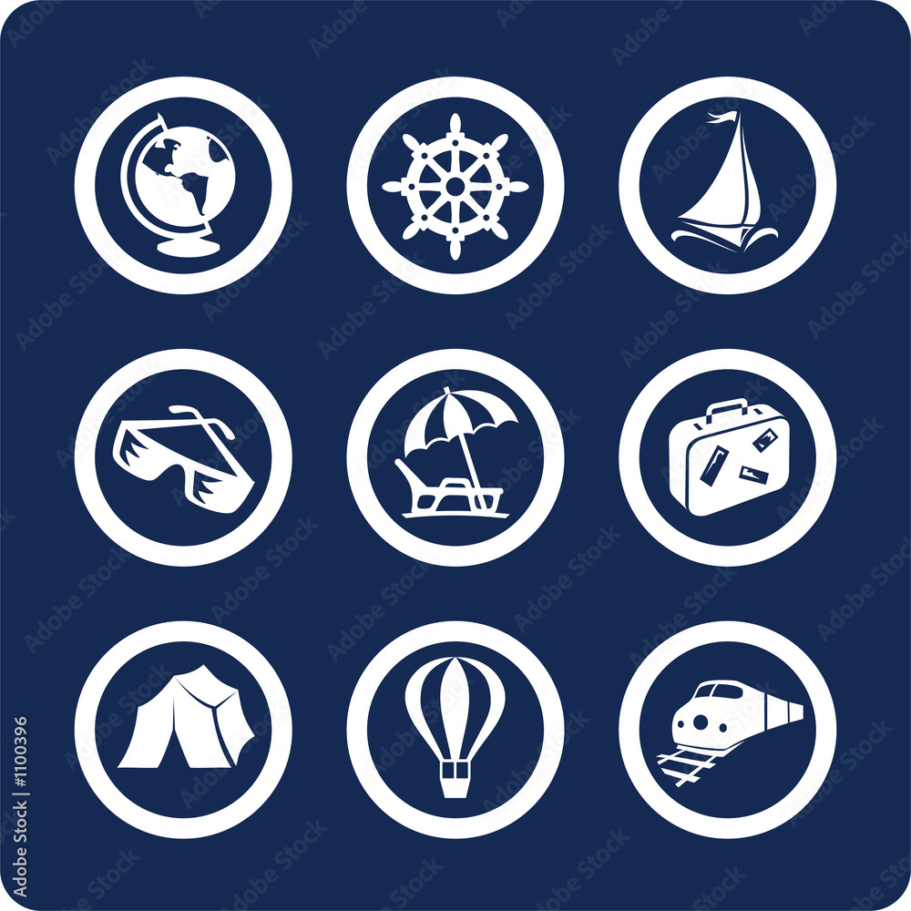 travel and vacation icons (set 13, part 1) travel and vacation icons (set 13, part 1)