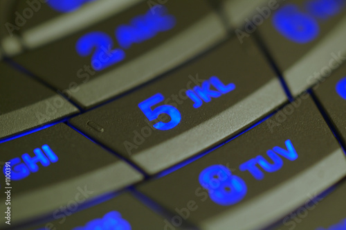 cellular phone illuminated key