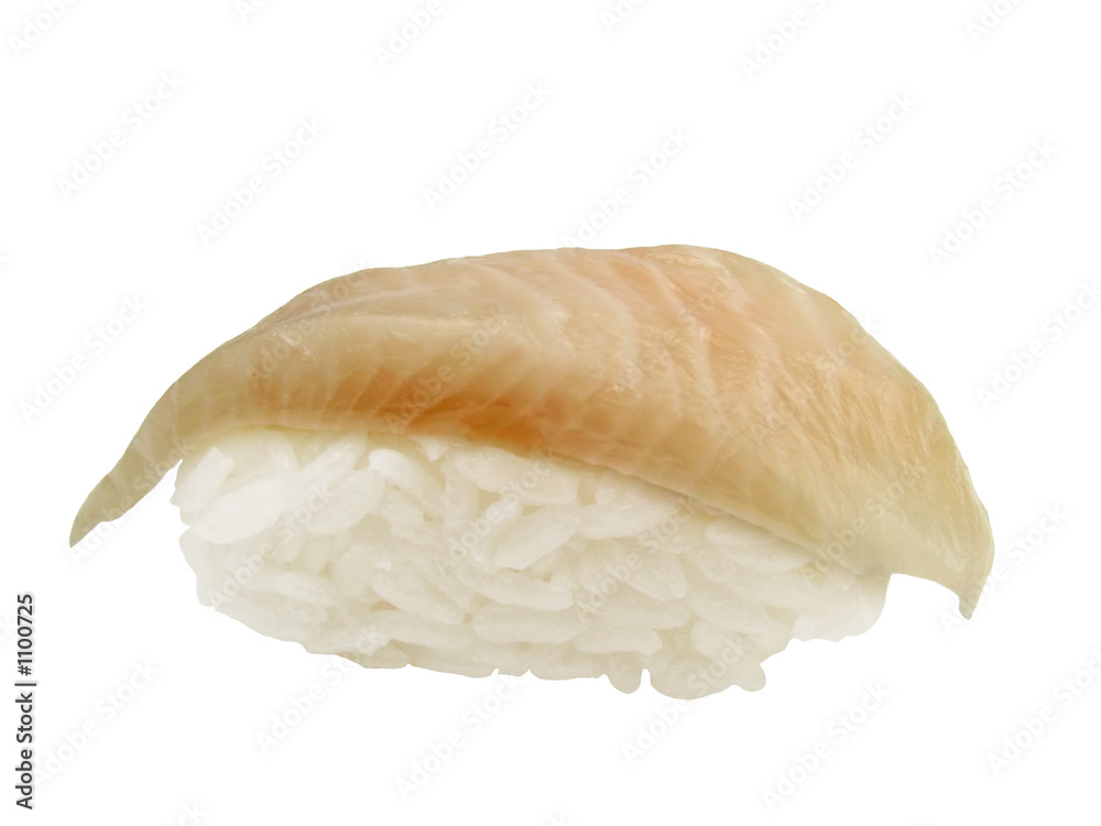 halibut sushi