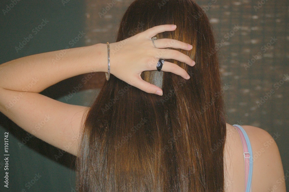 Fototapeta premium hair beauty