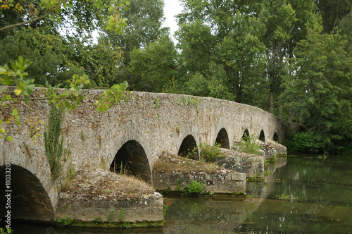 pont roman sur rivière