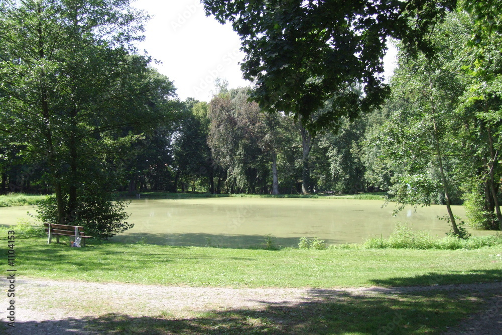 Obraz premium tour de franken schloßpark wiesentheid