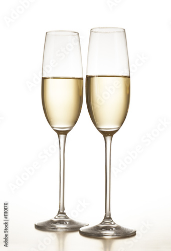 champagne flutes