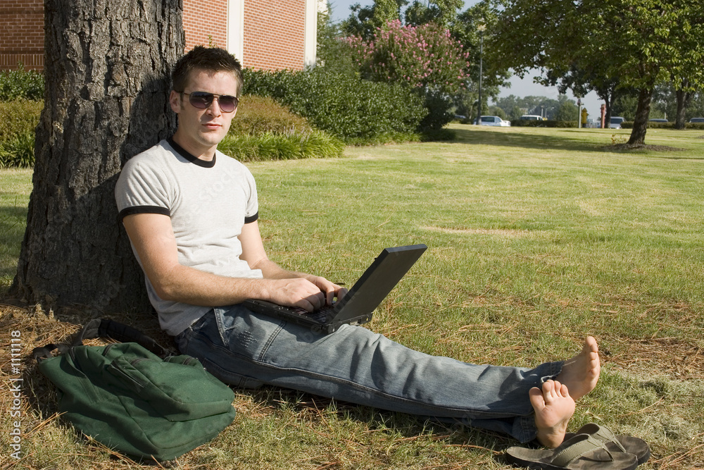 Obraz premium college student