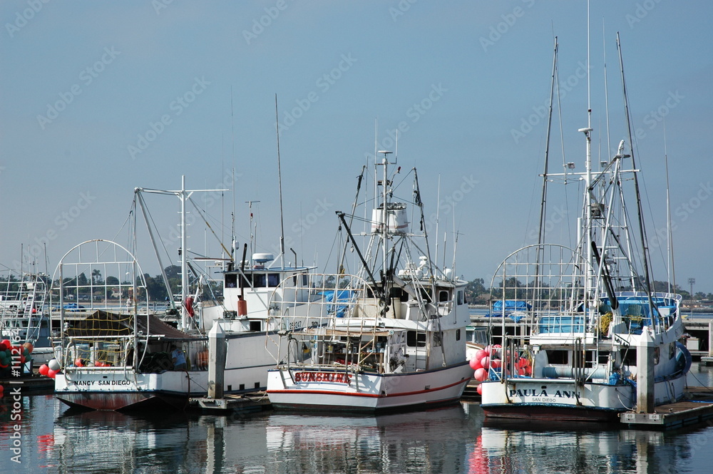 fishing boats