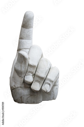 left-hand pointer
