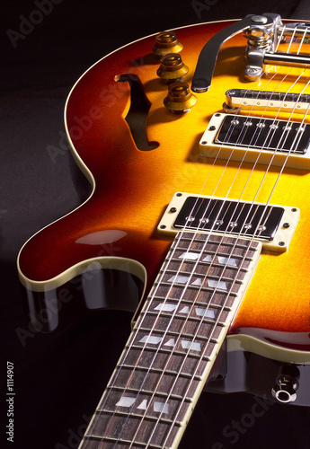 guitar closeup