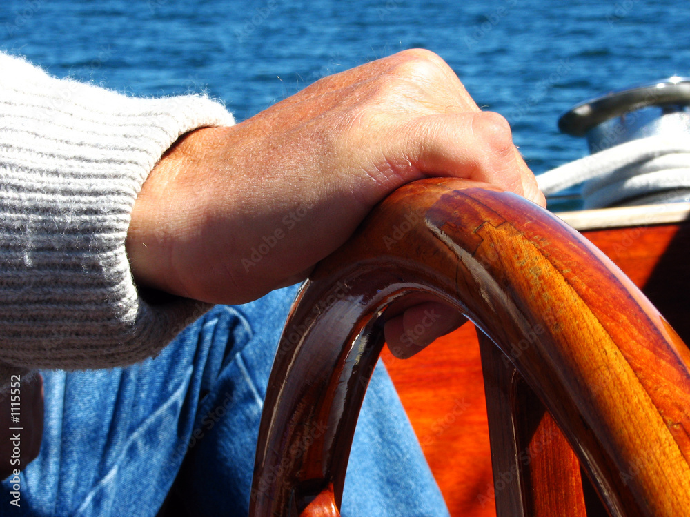 Fototapeta premium fest im griff