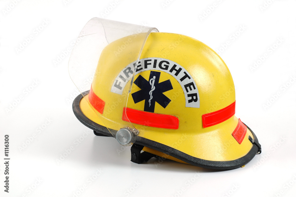 Fototapeta premium firefighters helmet