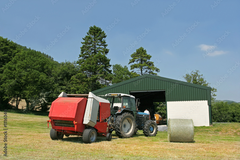 Naklejka premium harvest time