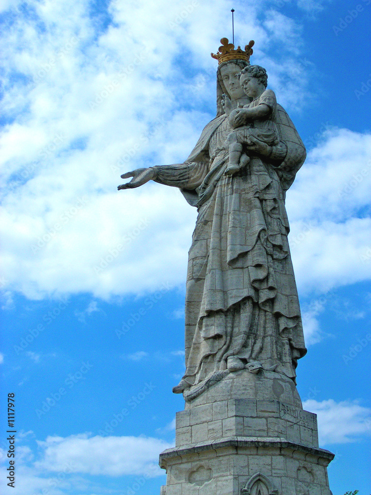 statue vierge marie