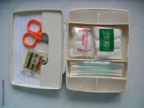 mini emergency first aid kit photo