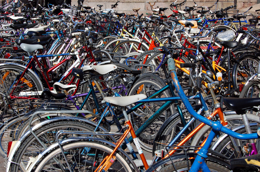 Obraz premium bicycles