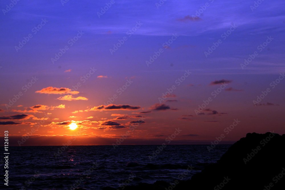 Fototapeta premium southwest sunset