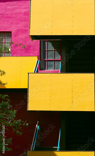 colorful modern apartment house2 photo