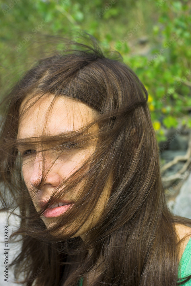 windy portrait windy portrait