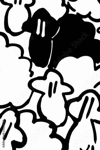 sheeps cartoon