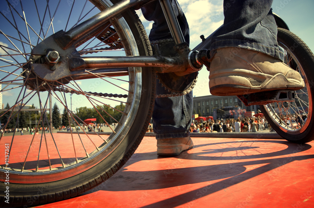 Naklejka premium extreme bmx