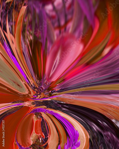 abstract background - brush paint 1